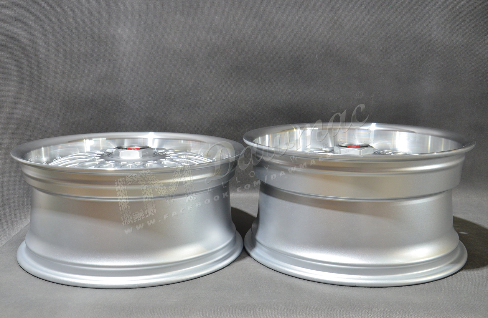 AXE EX10 18" 8J ET40 + 9J ET40 4x100-5x120 Silver & Polished Lip - obrazek 7
