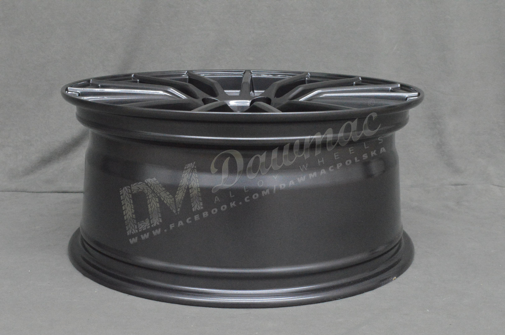 2Forge ZF1 18" 11J ET20-ET48 5x98-5x130 Gloss Gunmetal - obrazek 7