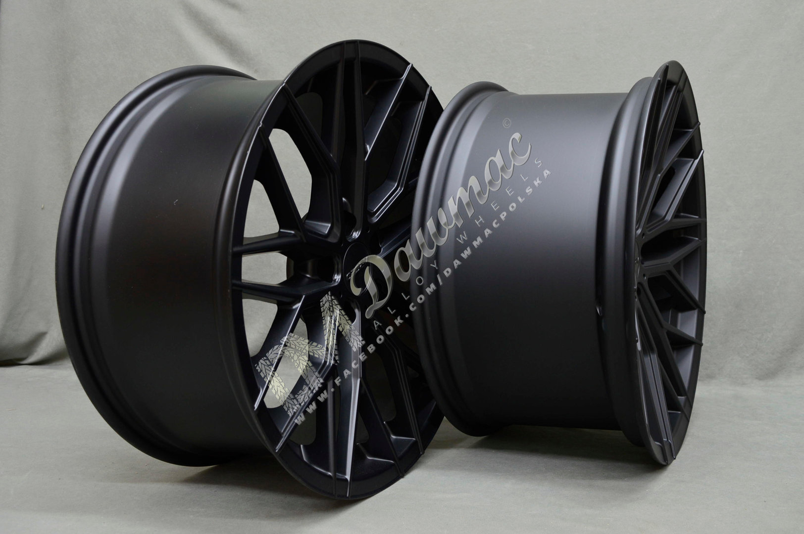 Arceo Valencia 20" 9J ET35 + 10J ET40 5x114,3 Matt Black - obrazek 5