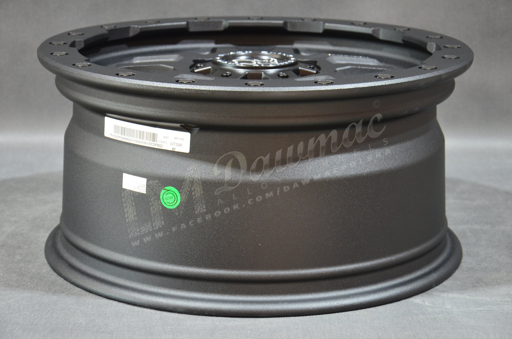 Black Rhino Barstow 20" 9,5J ET12 6x139,7 Textured Matte Black - obrazek 7