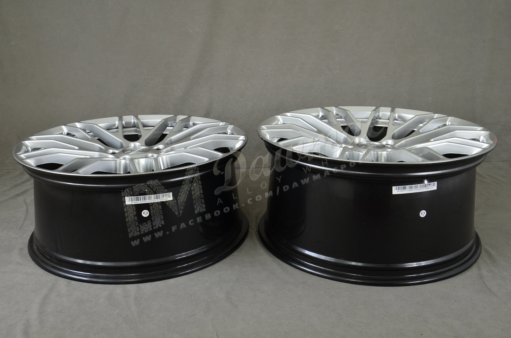 Breyton Spirit R 19" 8,5J ET42 + 9,5J ET42 5x120 Hyper Silver - obrazek 7