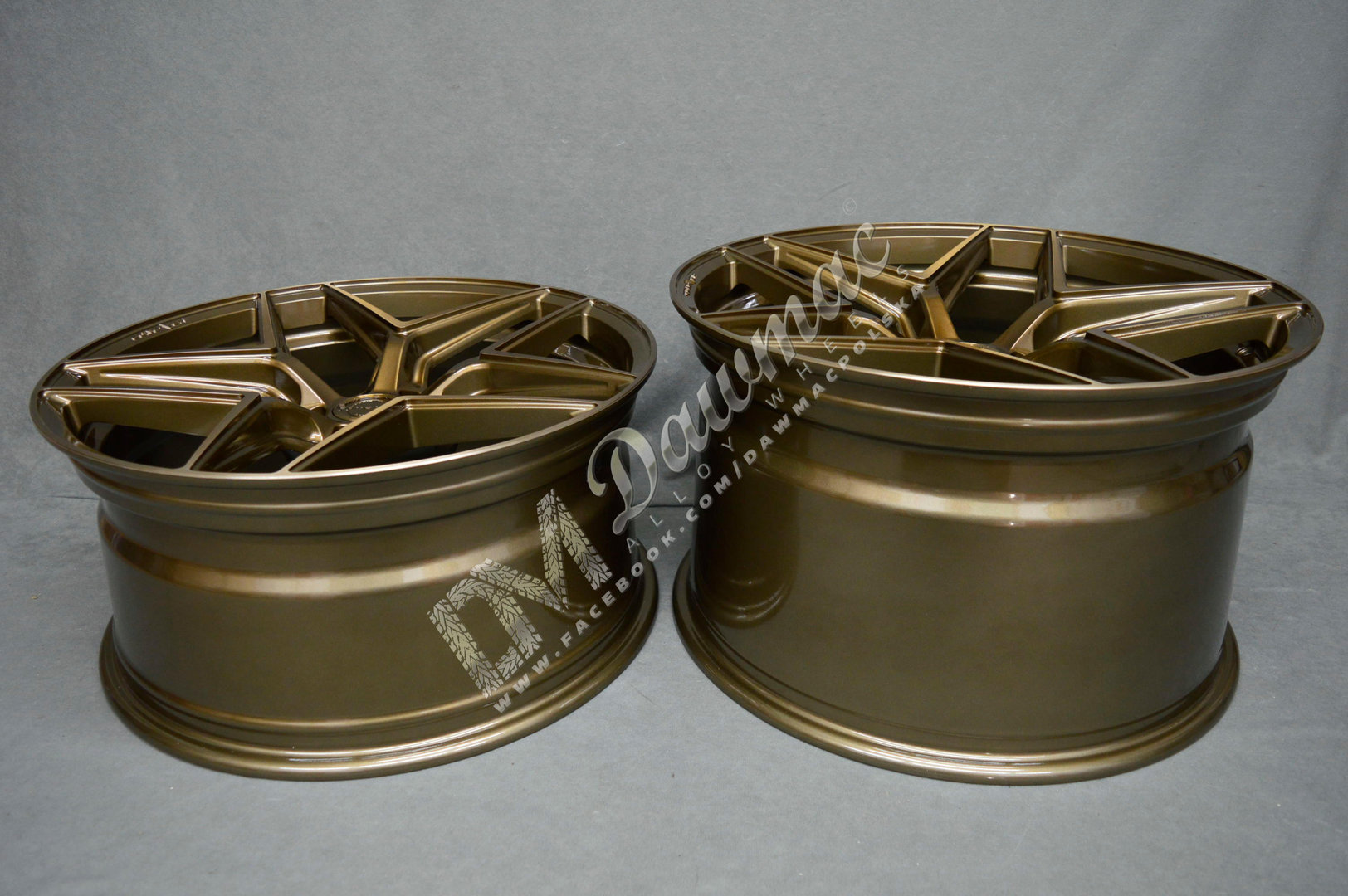 Concaver CVR2 21" 9,5J ET0-ET38 + 11,5J ET17-ET59 BLANK Brushed Bronze - obrazek 7