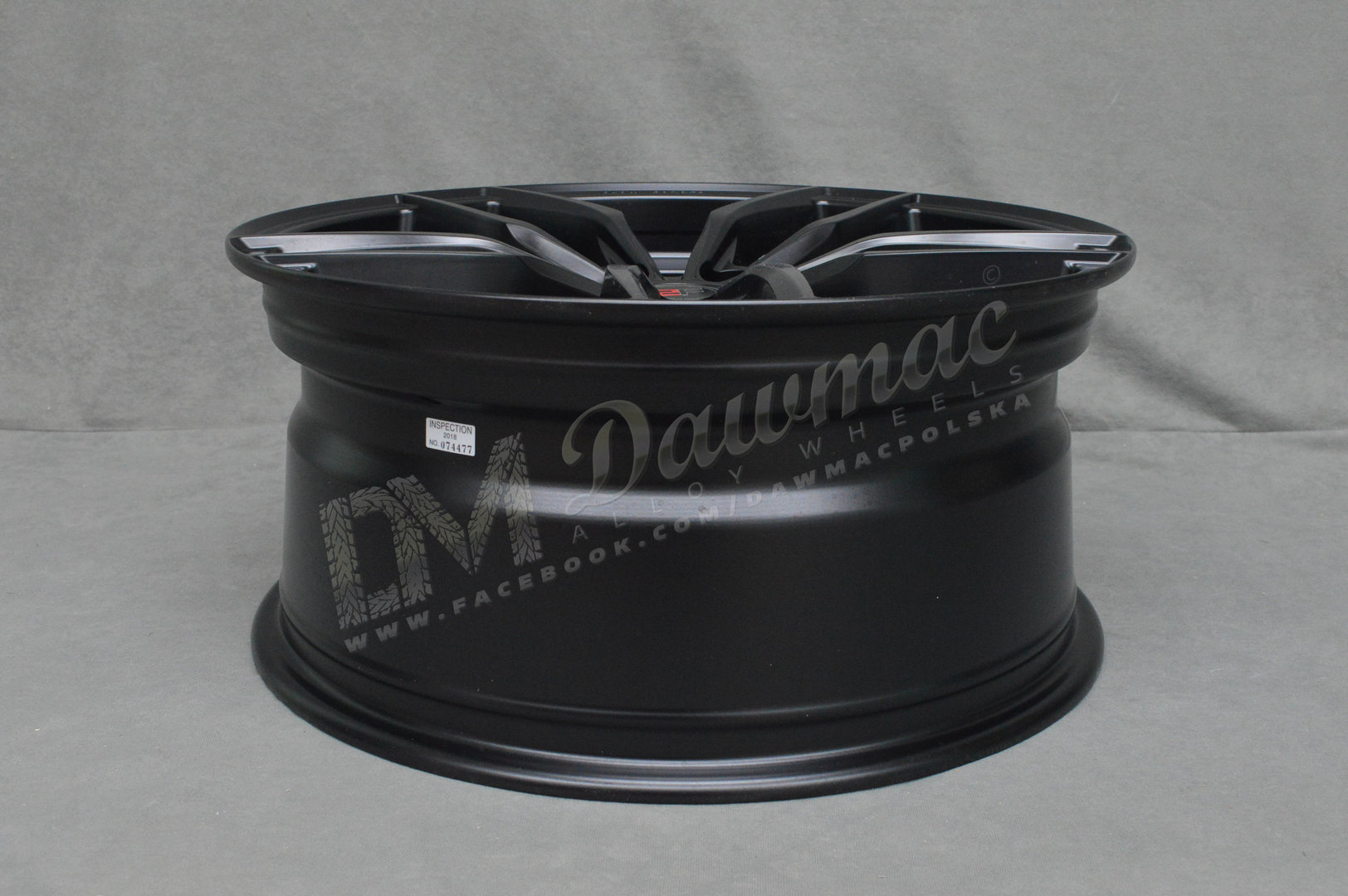 2Forge ZF3 19" 10,5J ET5-ET60 5x100-5x130 Matt Black - obrazek 7