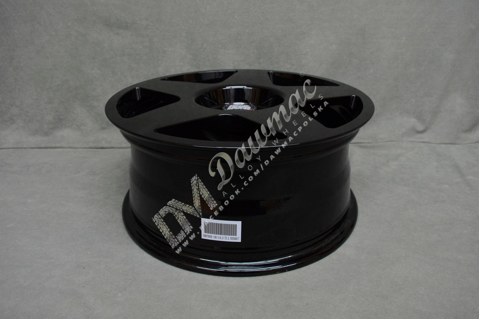 BOLA B10 17" 7,5J ET40-45 5x98-5x120 Gloss Black - obrazek 7