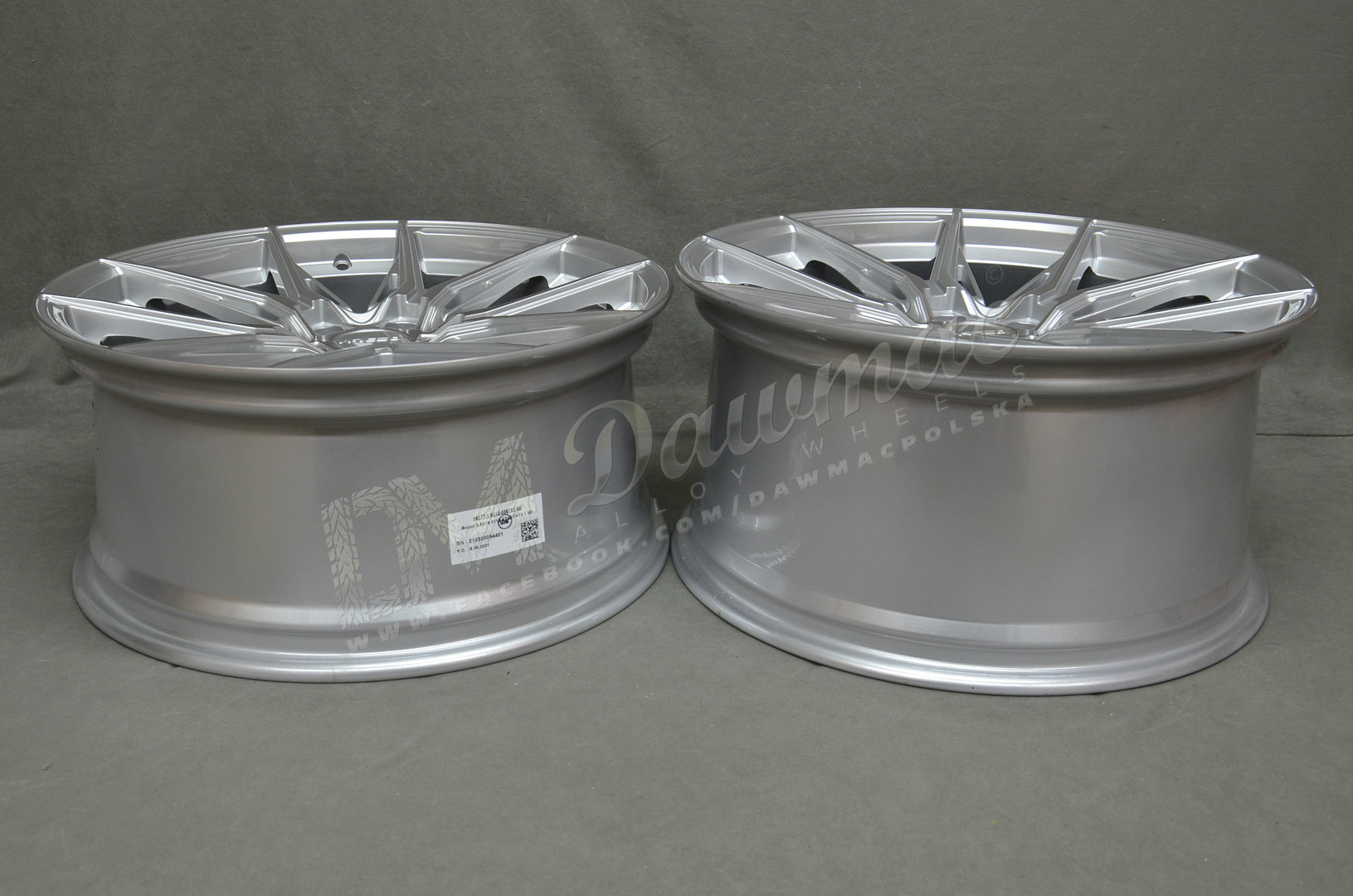 Arceo Marceille 20" 9J ET35 + 10J ET40 5x114,3 Silver Diamond - obrazek 8