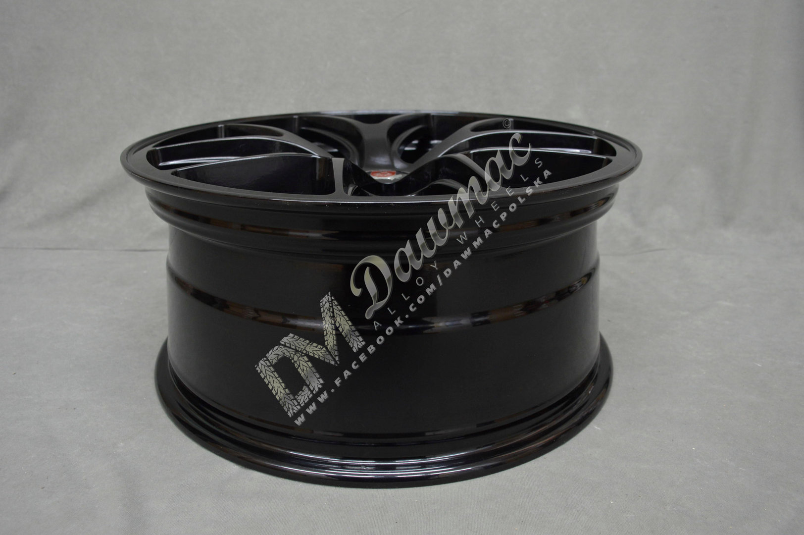 AXE EX34 20" 8,5J ET40 + 10J ET40 5x108-5x120 Gloss Black - obrazek 8