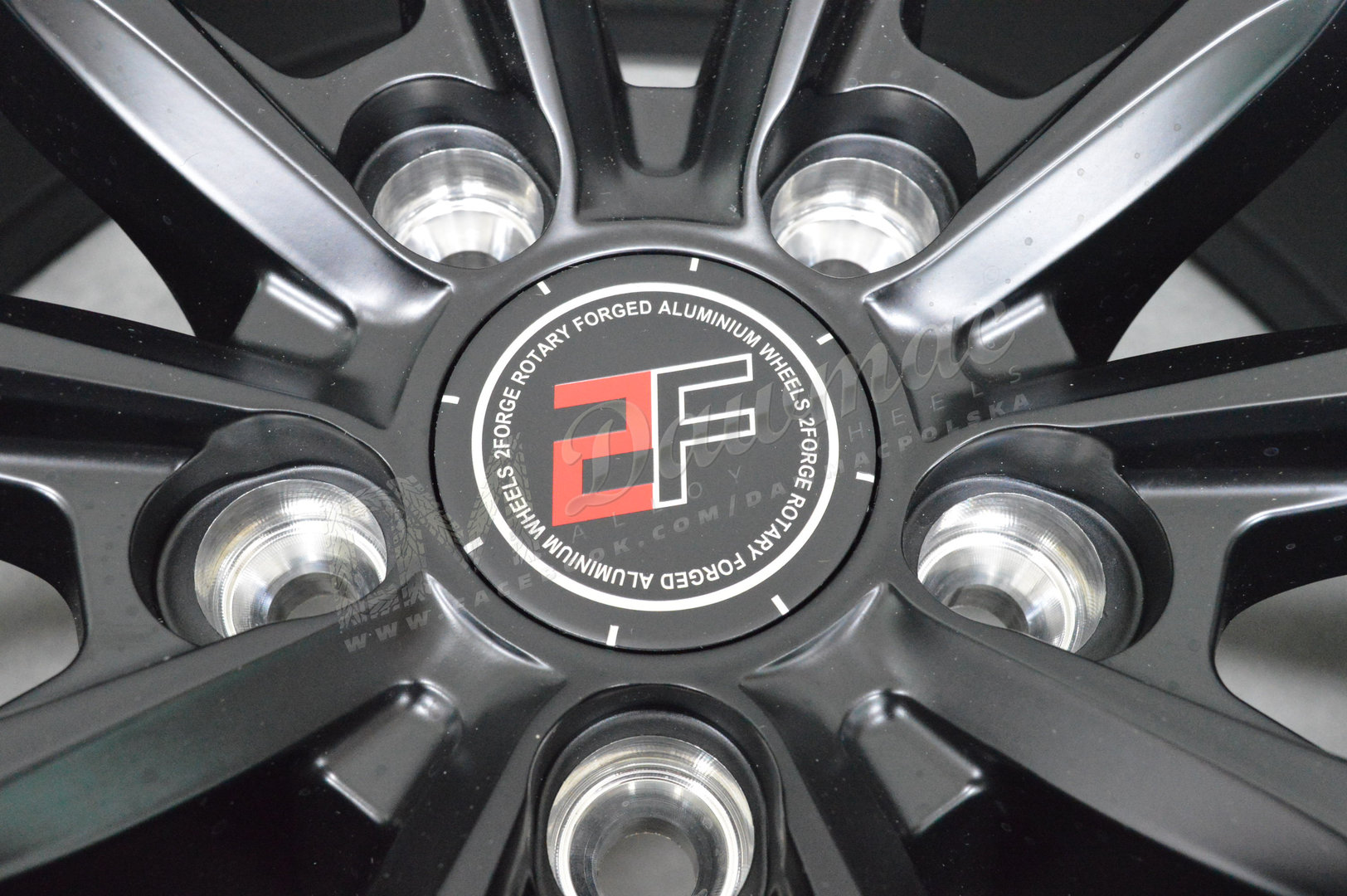 2Forge ZF3 19" 10,5J ET5-ET60 5x100-5x130 Matt Black - obrazek 9