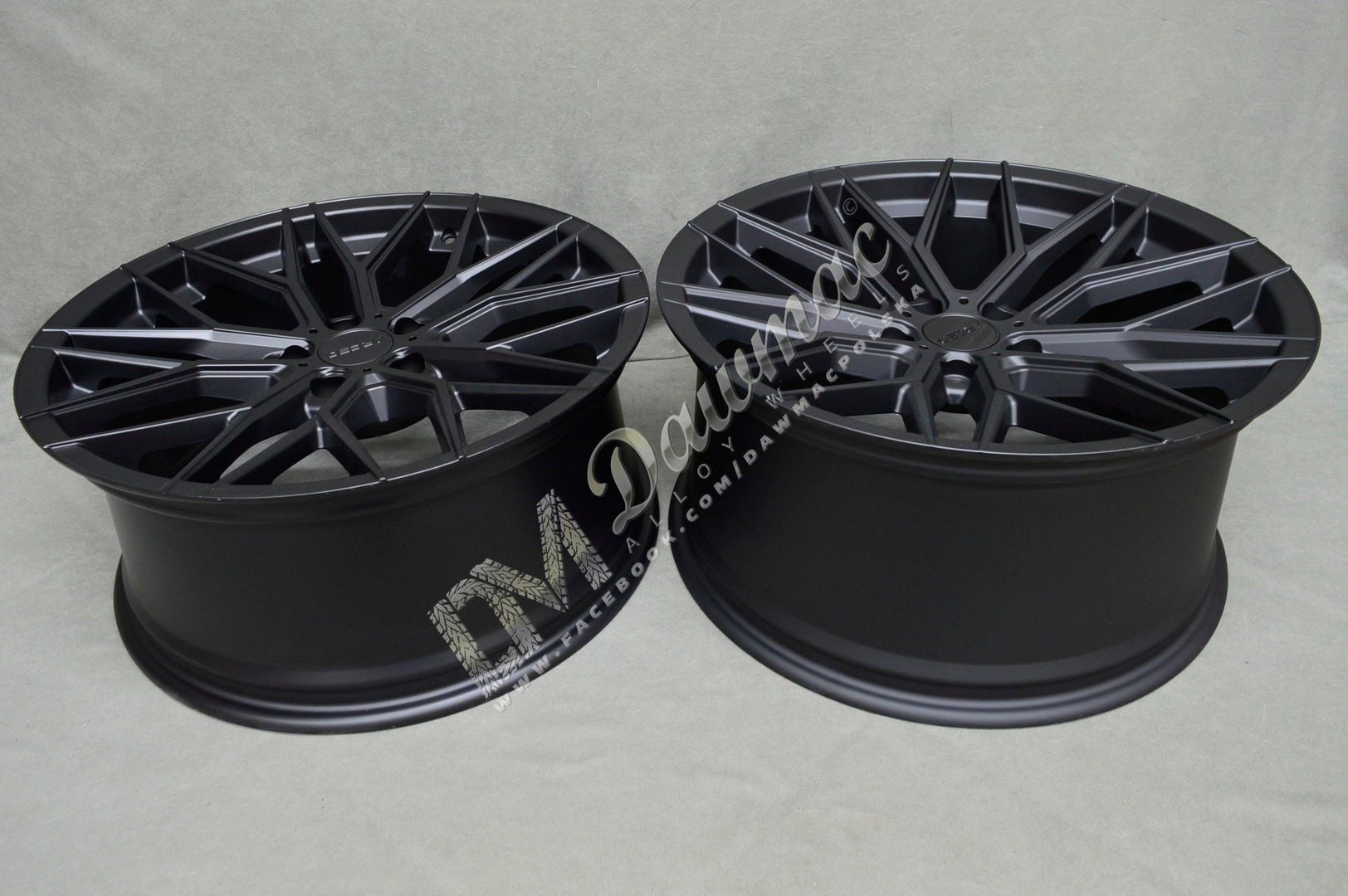 Arceo Valencia 20" 9J ET35 + 10J ET40 5x114,3 Matt Black - obrazek 7