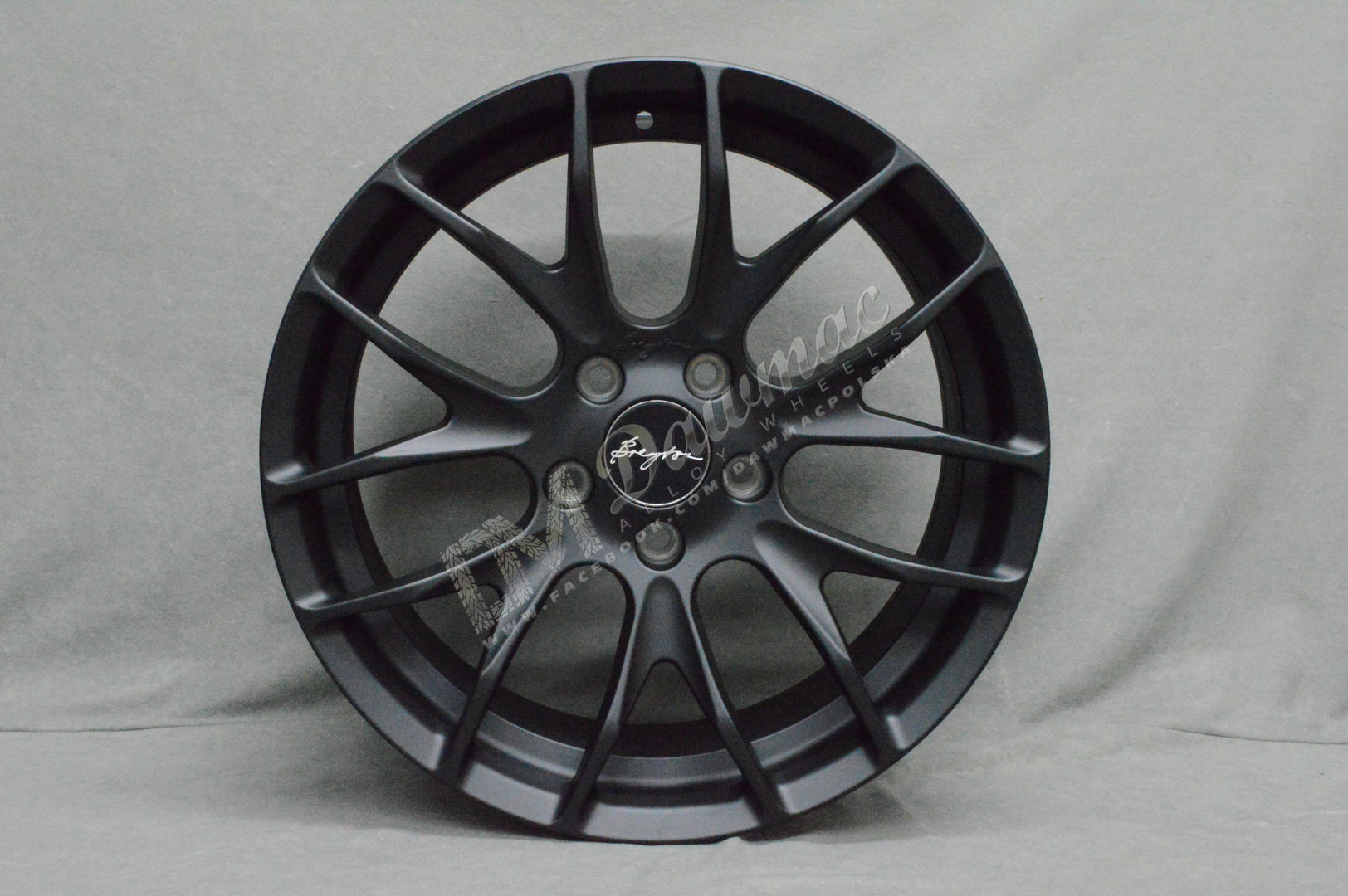 Breyton Race GTS 2 19" 8,5J ET40 + 9,5J ET40 5x120 Matt Black - obrazek 2