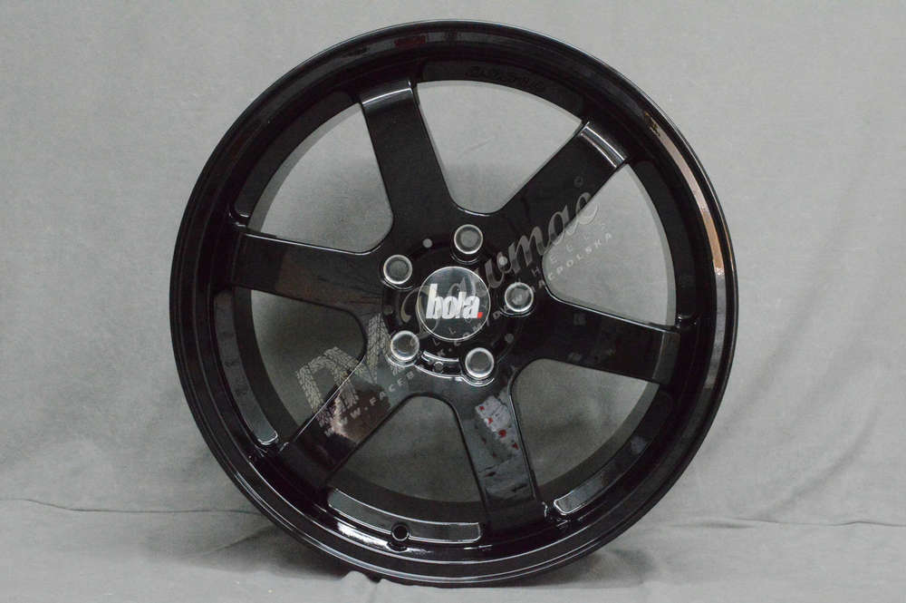 BOLA B1 19" 10J ET25-45 5x98-5x130 Gloss Black