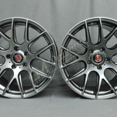 AXE CS 19" 8,5J ET40 + 9,5J ET40 5x108-5x120 Hyper Black