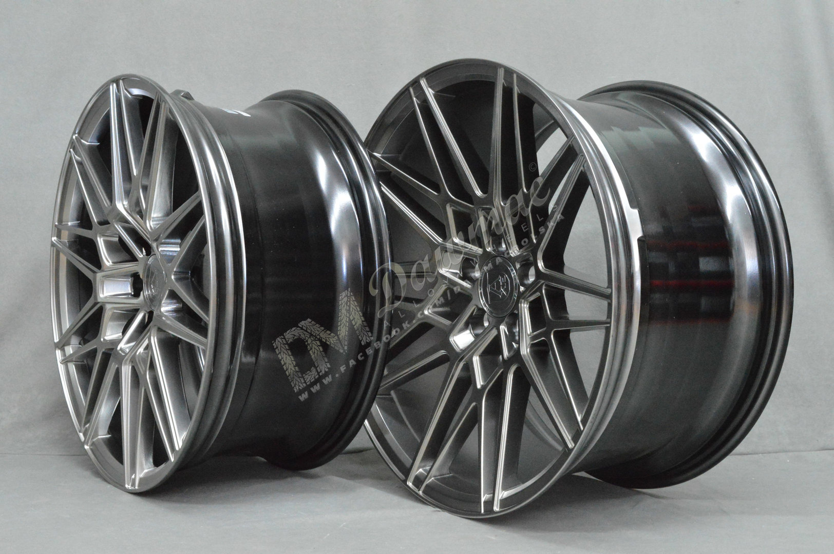 AXE CF1 20" 9J ET38 5x108-5x130 Carbon - obrazek 4