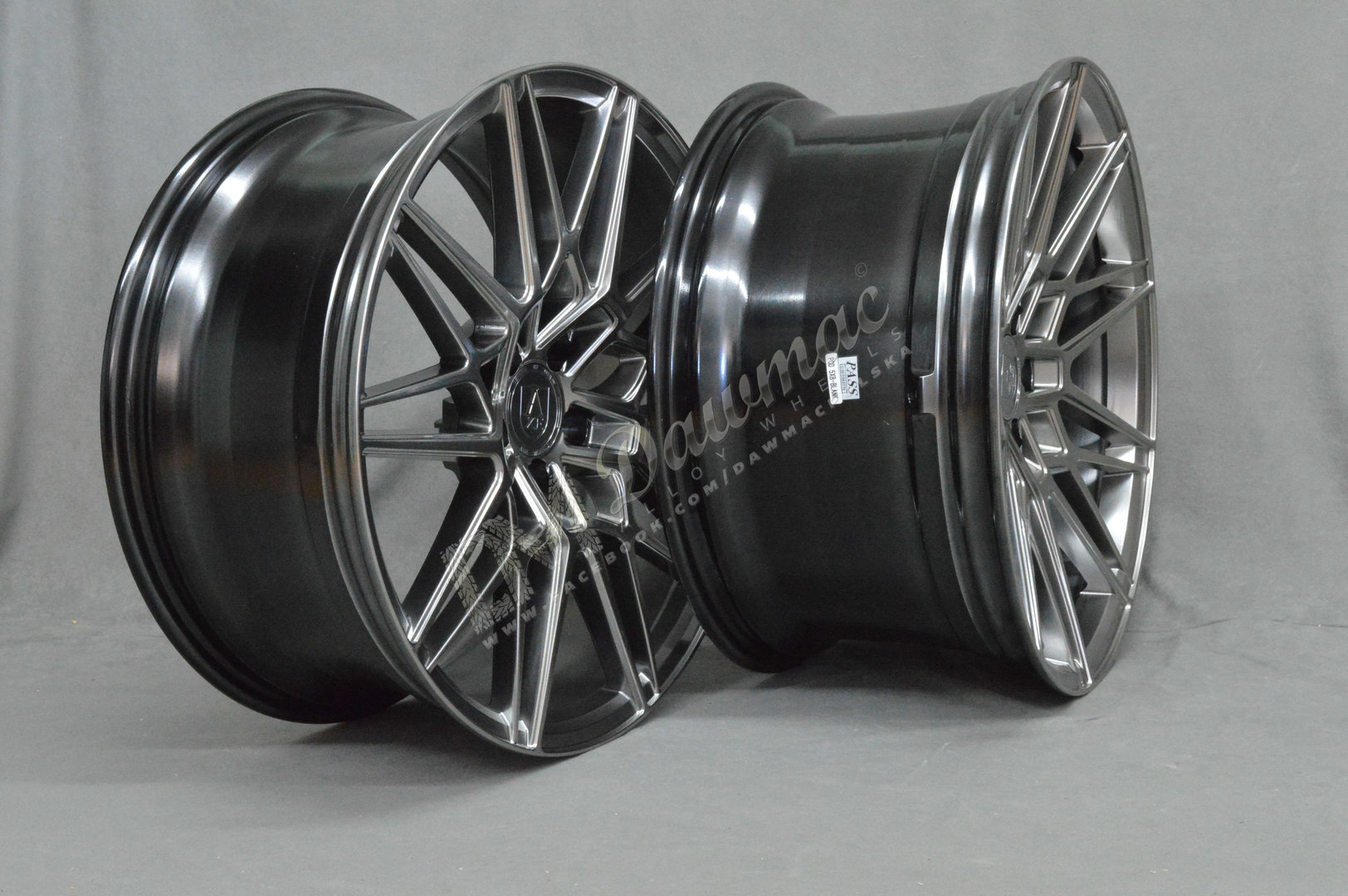 AXE CF1 20" 9J ET38 5x108-5x130 Carbon - obrazek 5