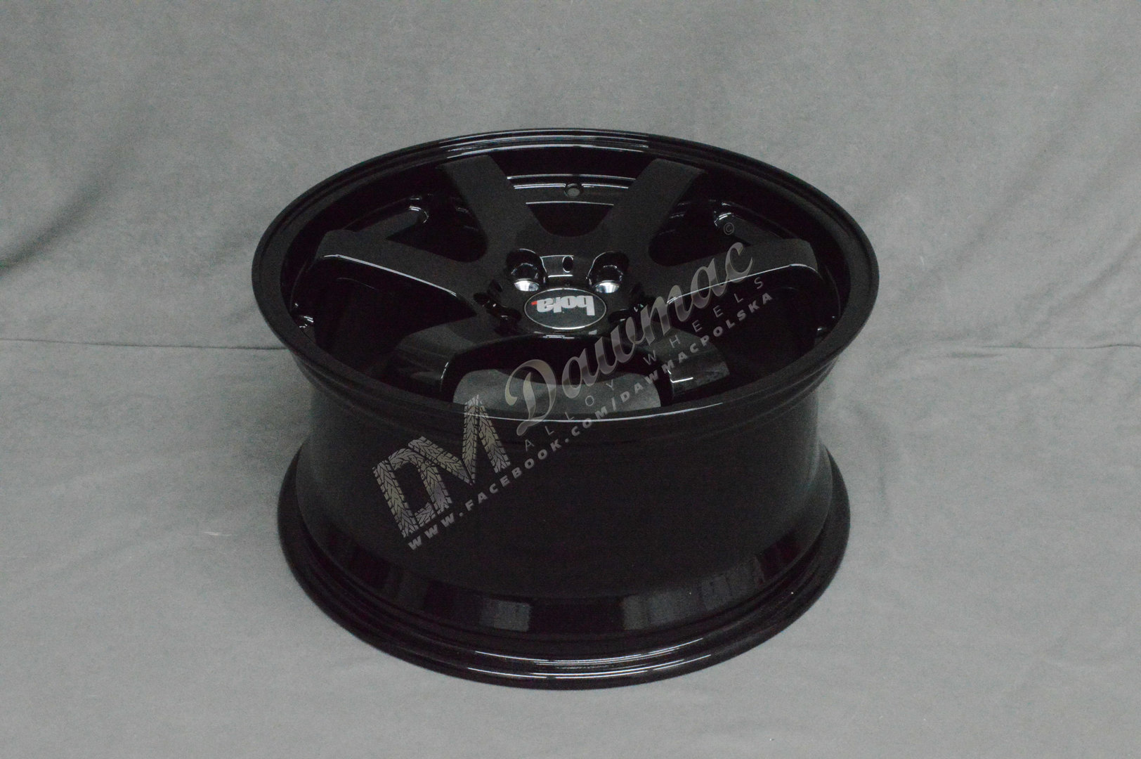 BOLA B1 19" 8,5J ET30-45 5x98-5x130 Gloss Black - obrazek 5