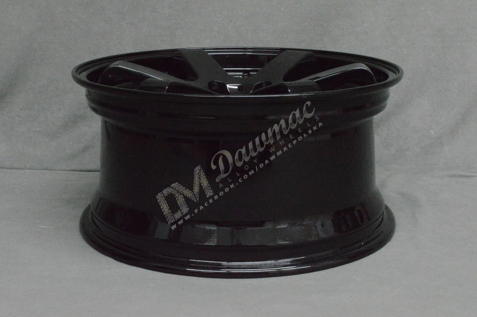 BOLA B1 19" 10J ET25-45 5x98-5x130 Gloss Black - obrazek 7