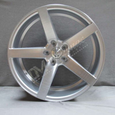 AXE EX18 20" 10,5J ET42 5x108-5x130 Silver & Polished