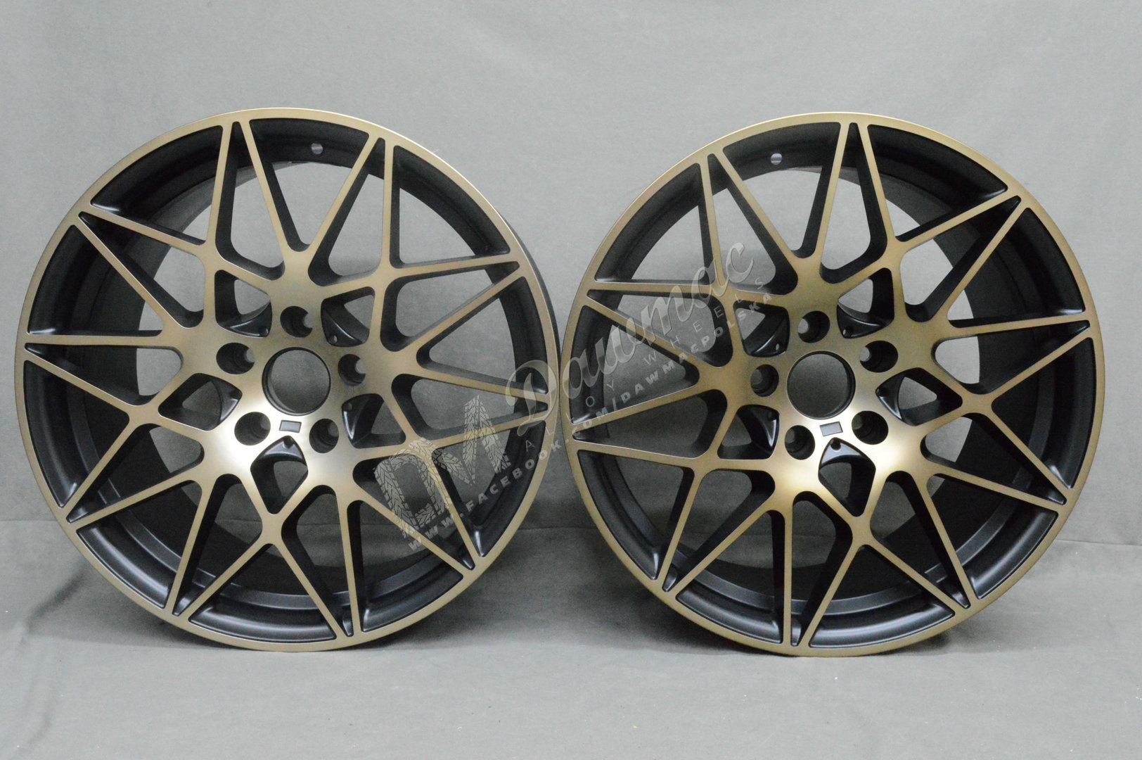 CARBONADO CRAZY 19'' 8,5J ET35 + 9,5J ET40 5x120 BGGF - Cetryfikat PIMOT/B28 - obrazek 2