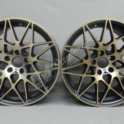 CARBONADO CRAZY 19'' 8,5J ET35 + 9,5J ET40 5x120 BGGF - Cetryfikat PIMOT/B28