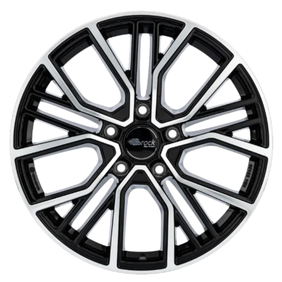 Brock B41 21" 9,5J ET31 5x112 Schwarzglanz Vollp