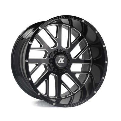 Axe AX2.0 20" 10J ET-19 5x127 Gloss Black & Chamfer