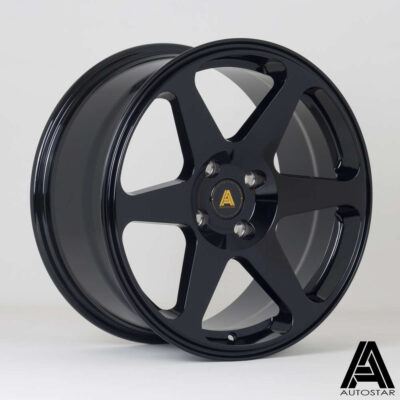 Autostar Chaser 17" 8J ET35 4x108 Black