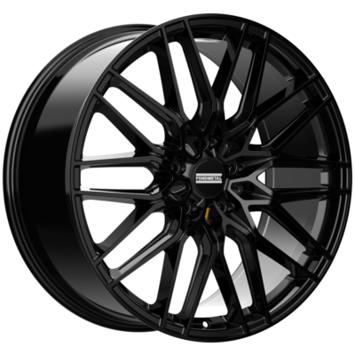 F.Metal Cratos 22" 10J ET21 5x112 Glossy Black