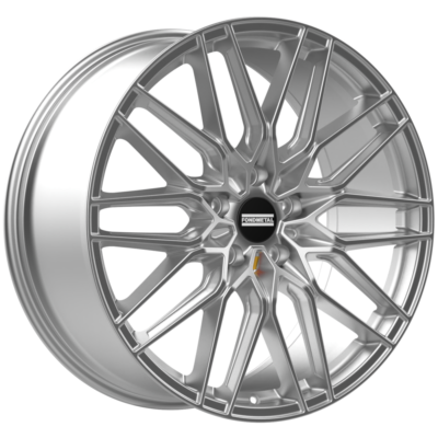 F.Metal Cratos 22" 10J ET20 5x120 Glossy Silver