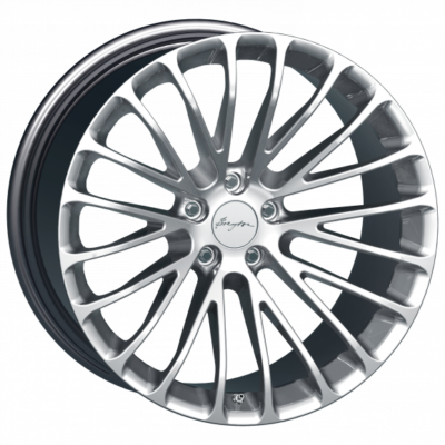 Breyton Race LS 22" 9J ET35 + 11,5J ET30 5x120 Hyper Silver