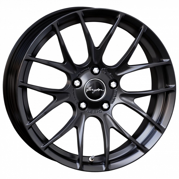 Breyton Race GTS-R 18" 7,5J ET45 + 8,5J ET48 5x120 Matt Black - obrazek 2