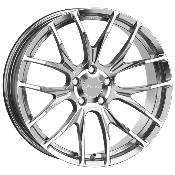 Breyton Race GTS 2 20" 9,5J ET46 + 10J ET35/ET46 5x120 Hyper Silver - obrazek 2