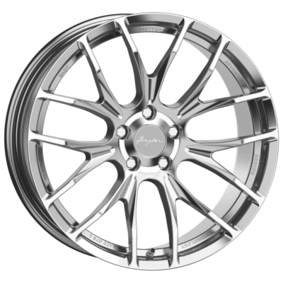 Breyton Race GTS 2 20" 9,5J ET46 + 10J ET35/ET46 5x120 Hyper Silver