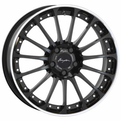 Breyton Magic CW 19" 8,5J ET35 5x112 Glossy Black with Polished Lip