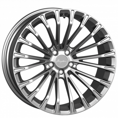 Breyton Race LS 2 20" 8,5J ET30/ET35 + 9,5J ET46 5x112 Crystal Silver