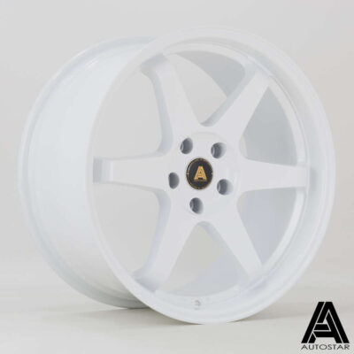 Autostar GT6 19" 9,5J ET22 5x114,3 White