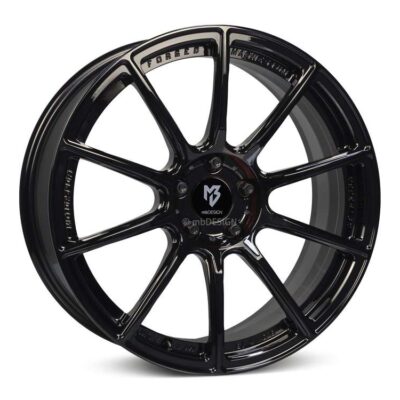 mbDesign MF1 18" 7,5J ET45 5x114,3 Black Shiny