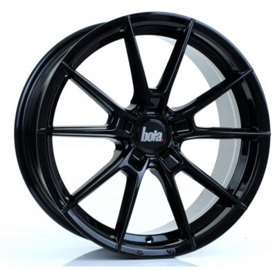 BOLA B19 20" 8,5J ET40-ET45 5x98-5x120 Gloss Black