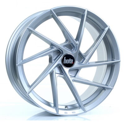 BOLA B26 17" 7,5J ET40-ET45 5x100-5x114,3 Crystal Silver