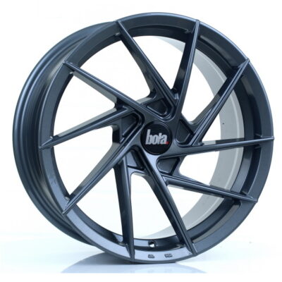 BOLA B26 17" 7,5J ET40-ET45 5x100-5x114,3 Gloss Gunmetal