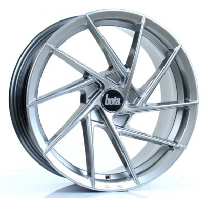 BOLA B26 17" 7,5J ET40-ET45 5x100-5x114,3 Hyper Black