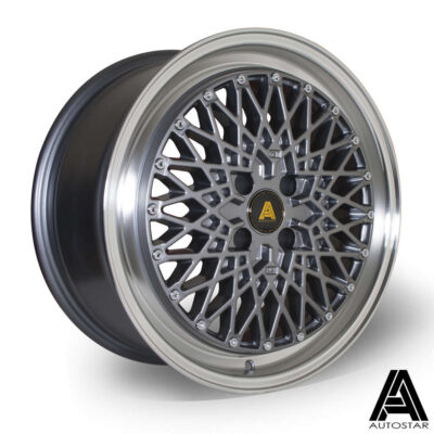 Autostar Minus 17" 8J ET30 4x100 RLGunmetal