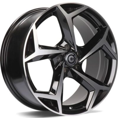 Carbonado Tropico 17" 7,5J ET40 5x100 Black Front Polished