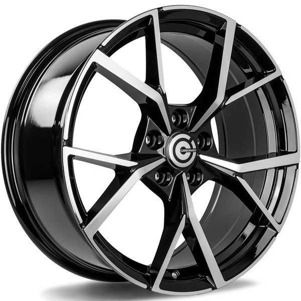 Carbonado Predator 17" 7,5J ET42 5x112 Black Front Polished