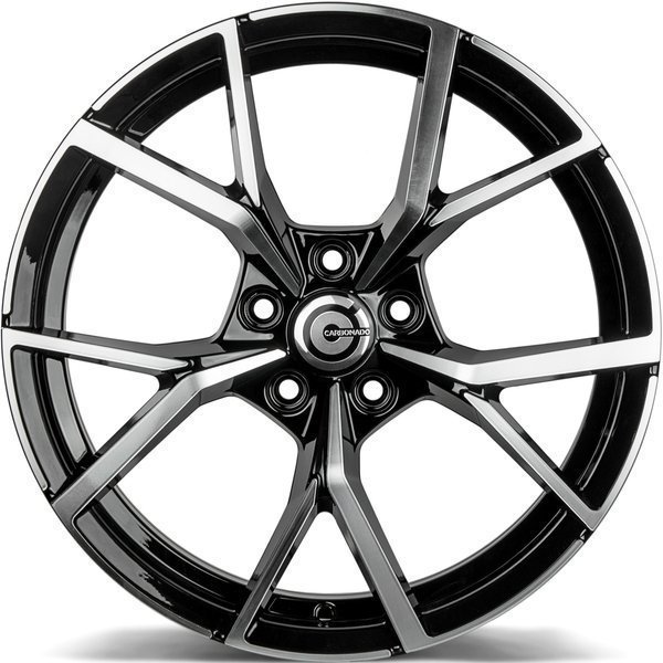 Carbonado Predator 17" 7,5J ET42 5x112 Black Front Polished - obrazek 3