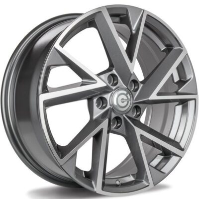 Carbonado Summer 19" 7J ET40 5x112 Anthracite Front Polished