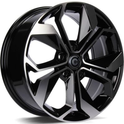 Carbonado Raptor 18" 7,5J ET40 5x114,3 Black Front Polished