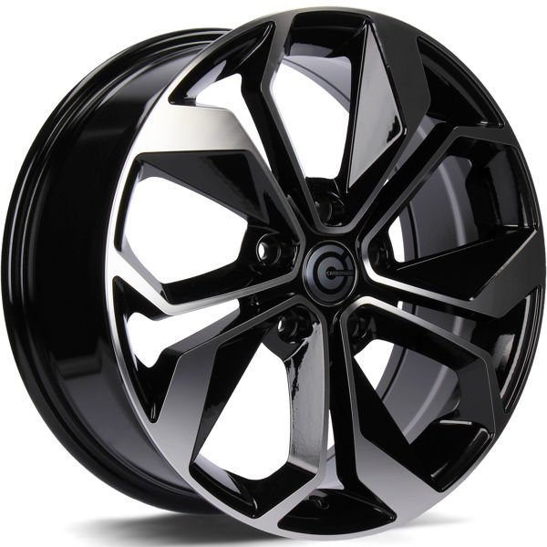 Carbonado Raptor 18" 7,5J ET40 5x114,3 Black Front Polished