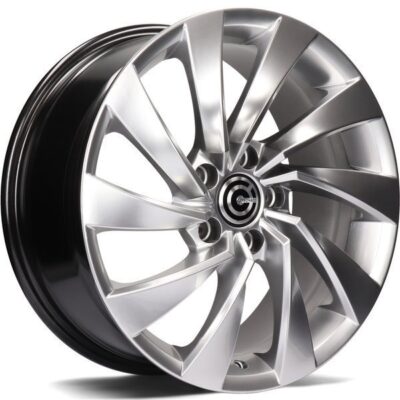 Carbonado Hyena 18" 8J ET42 5x112 Diamond Hyper Silver