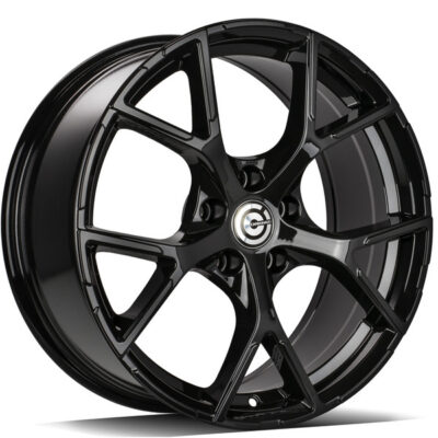 Carbonado River 18" 8J ET45 5x112 Black Glossy