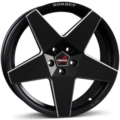 Borbet A 19" 8,5J ET45 5x108 Black Matt