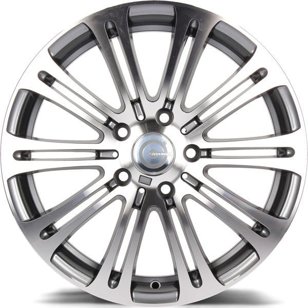 Carbonado Comeback 18" 8J ET35 5x120 Antrhacite Front Polished - obrazek 3